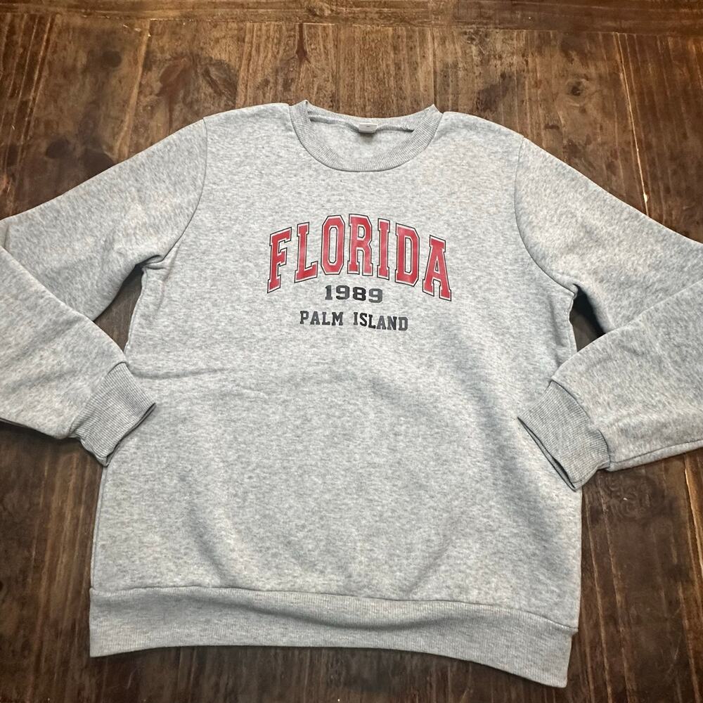 Girls Graphic Sweatshirt sz 12 Florida Sweatshirt